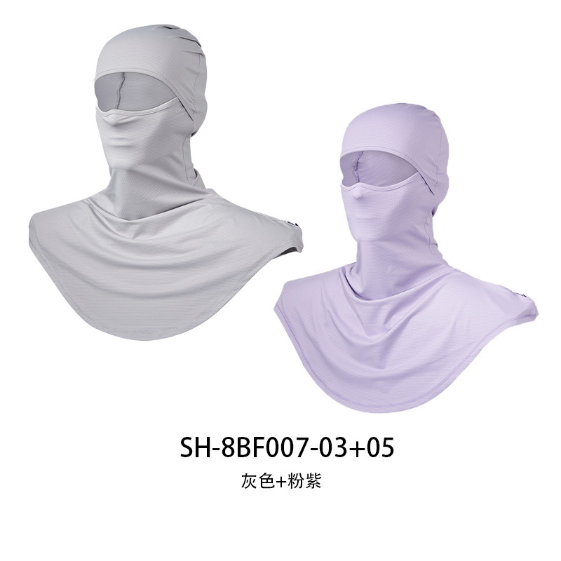 Secado al sol musgo chal cabeza cubierta cara completa transpirable verano trabajo al aire libre pesca pescado motocicleta montar a prueba de sol cubierta de la cabeza