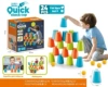 PY220856 3-in-1 building block pitching cup stacking speed (24pcs, 18 cups, 6 balls)