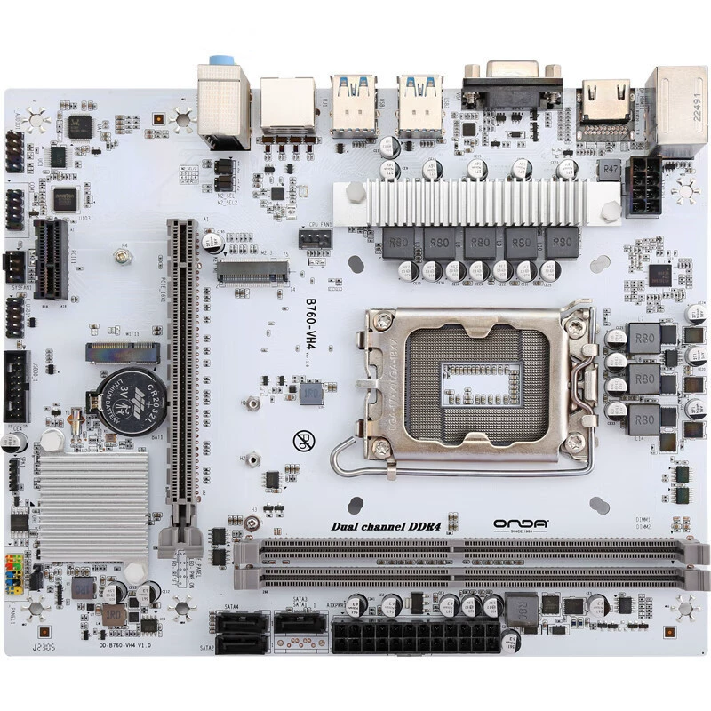 Подходит для Intel Onda H610 VH5 W/B (Intel H610/LGA 1700), поддержка DDR5