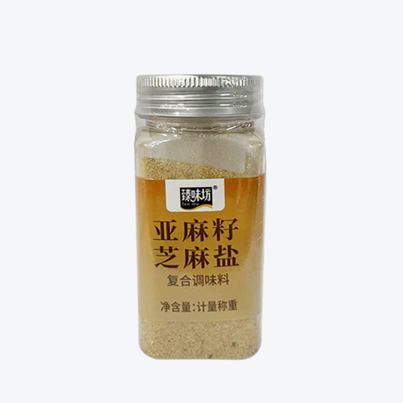 亚麻籽芝麻盐调味料牛排水煮菜调料烤肉蘸料烧烤撒料家用芝麻盐|undefined