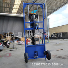 手提式地钻打洞机 四冲程汽油挖坑多型号大直径打坑机