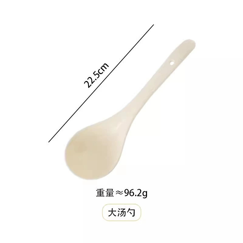 Cream tableware, high quality ceramic set, spoon, french style