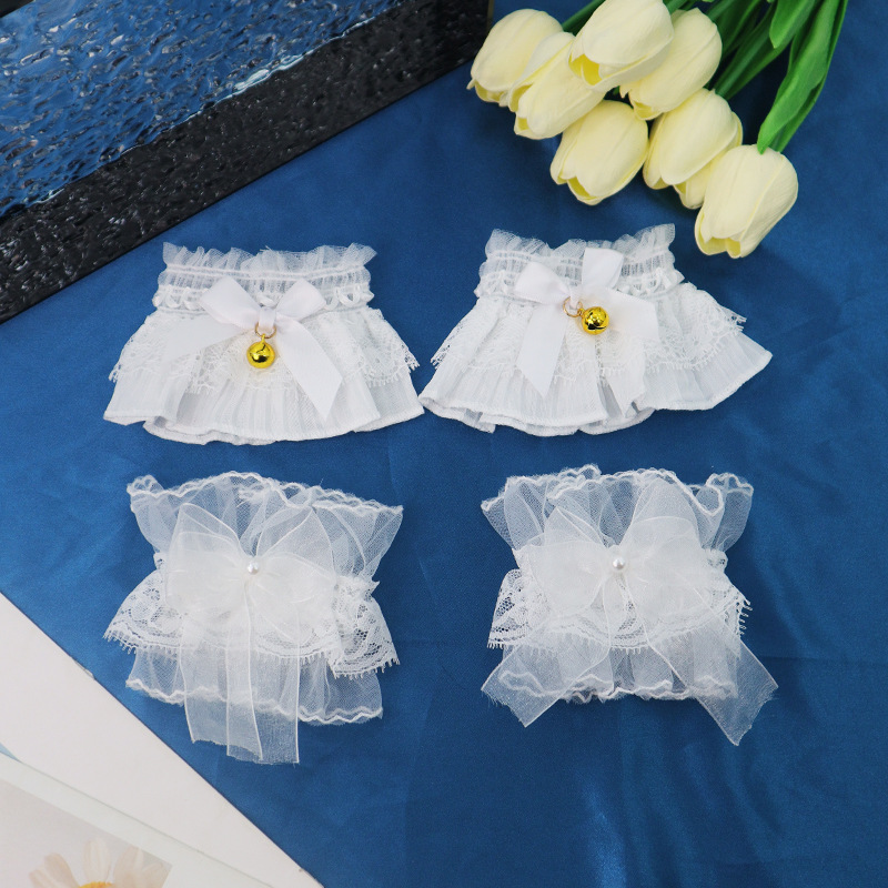 Ventas transfronterizas calientes nuevas pulseras de encaje dulces lindas celebridades Lolita muñecas góticas accesorios de baile