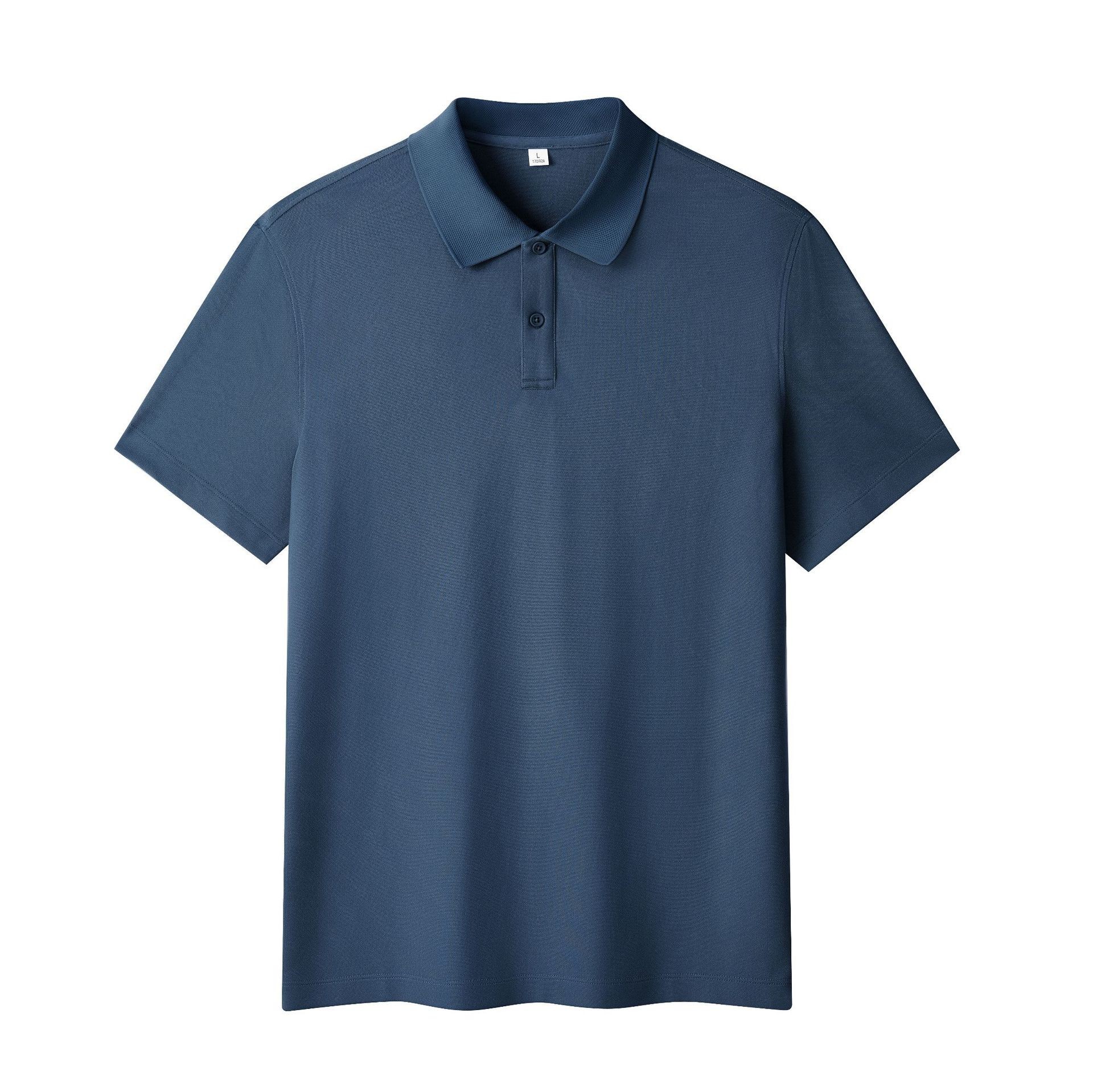 China-Alemania BYB8555 - LULU polo polo 7A antibacteriano algodón Xinjiang suave estilo 2025 primavera y verano nuevo