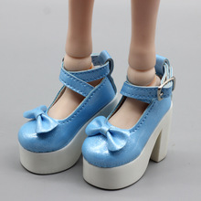 60cm��ҹ�}�����޸߸�ЬBJD/SD�߸�Ь�R��ѥ����Ь3������Ь7.8cm