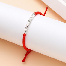 瑜美银珠十全十美s999纯银女手工编织手绳情侣款珠宝引流礼品厂家