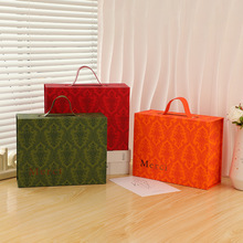 高级轻奢纹理礼盒伴手礼喜糖盒皮带手提款商务年会礼包礼品盒批发