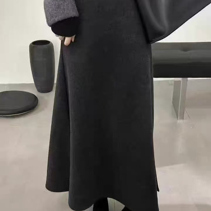 1029-165舒服入冬！垂感婴儿绒糯米半裙