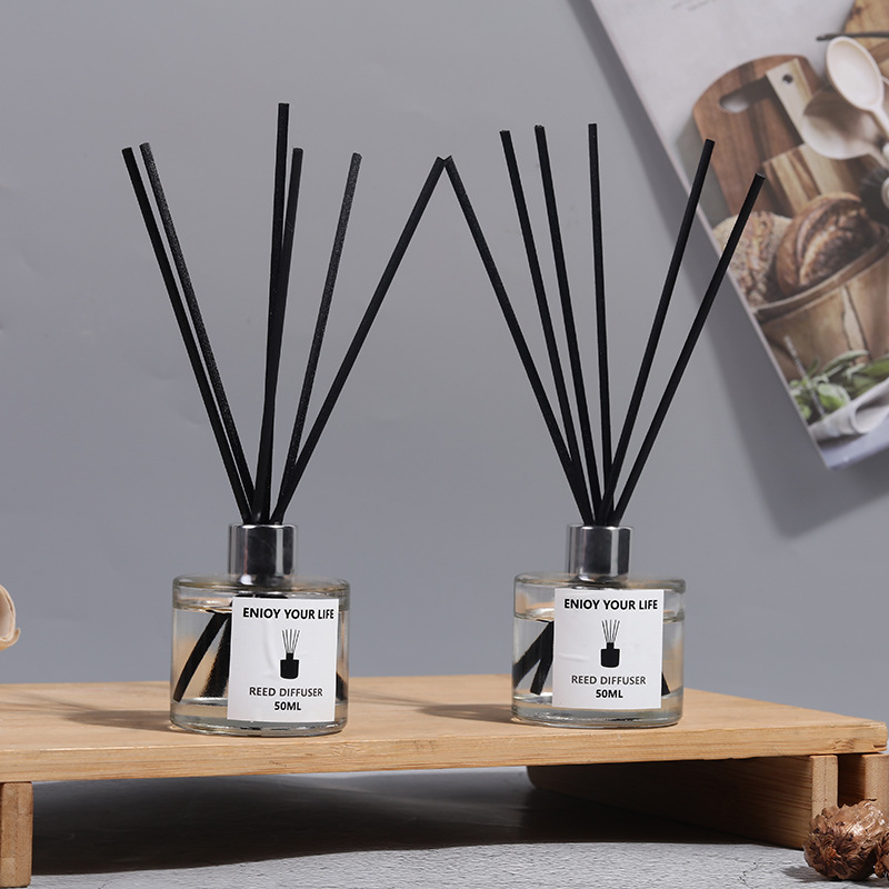 Venta al por mayor de ratán libre de fuego aromaterapia interior hogar de larga duración armario libre de fuego aceite esencial decoración dormitorio inodoro desodorante