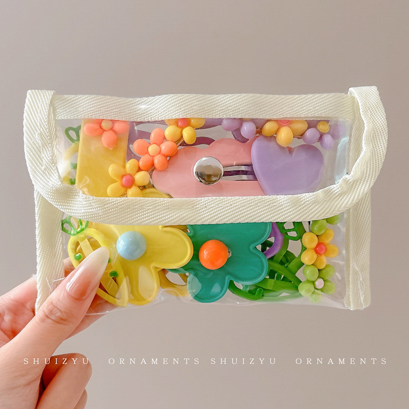 Clip de cabello de dopamina para niñas broche de cabello de la frente broche de cabello rotura BB clips lateral clips de cabello de bebé clips de frangeo toque