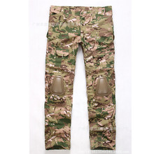 特种兵战术迷彩裤男蛙服CP裤子作训沙漠作战工装登山多口袋运动裤