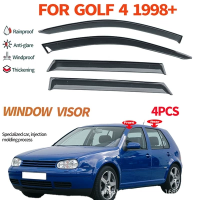 Suitable for Volkswagen Vw Volkswagen Golf 4 5-Door 1998-2004 Rainproof Side Window Deflector