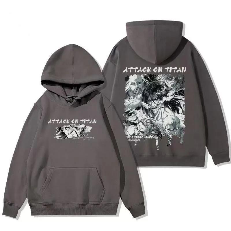 Attack on Titan Men's Hoodie Anime Hoodies Sudadera con capucha para hombre y mujer