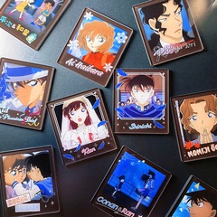 日本のアニメの名探偵の周辺のフォトフレームの磁石は風のアクリルの磁気をたたいて冷蔵庫を吸収して怪盗の磁気を貼ります。