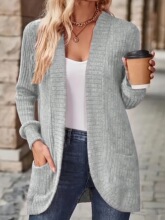 U 84821 Casual Striped Cardigan ���e�_�� ���R�d�W���羳