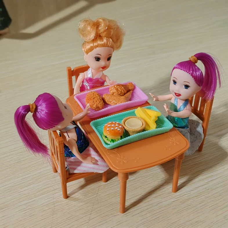 Mini Artificial Dress-Up Little Princess Doll Event Opening Gift Girl Small Toy Doll House Ornaments