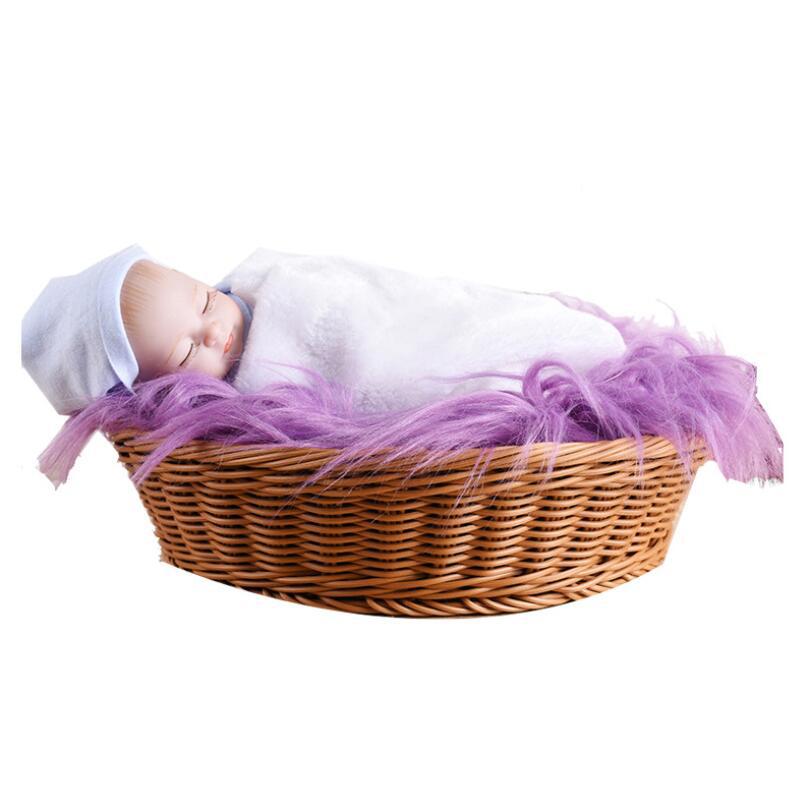 Bebé accesorios de fotografía felpa fotografía de fondo paño ins joyería manicura contador manta franela fotografía apoyos