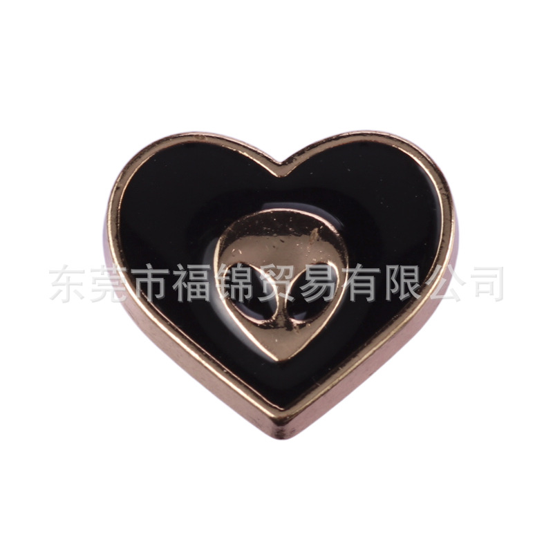 Nuevos accesorios de zapatos de hormigón, botones de zapatos de fruta metálica, accesorios de zapatos de flores del centro comercial