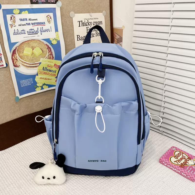 春游研学小背包男孩帅气出游旅行双肩包女孩中小学生轻便补习书包