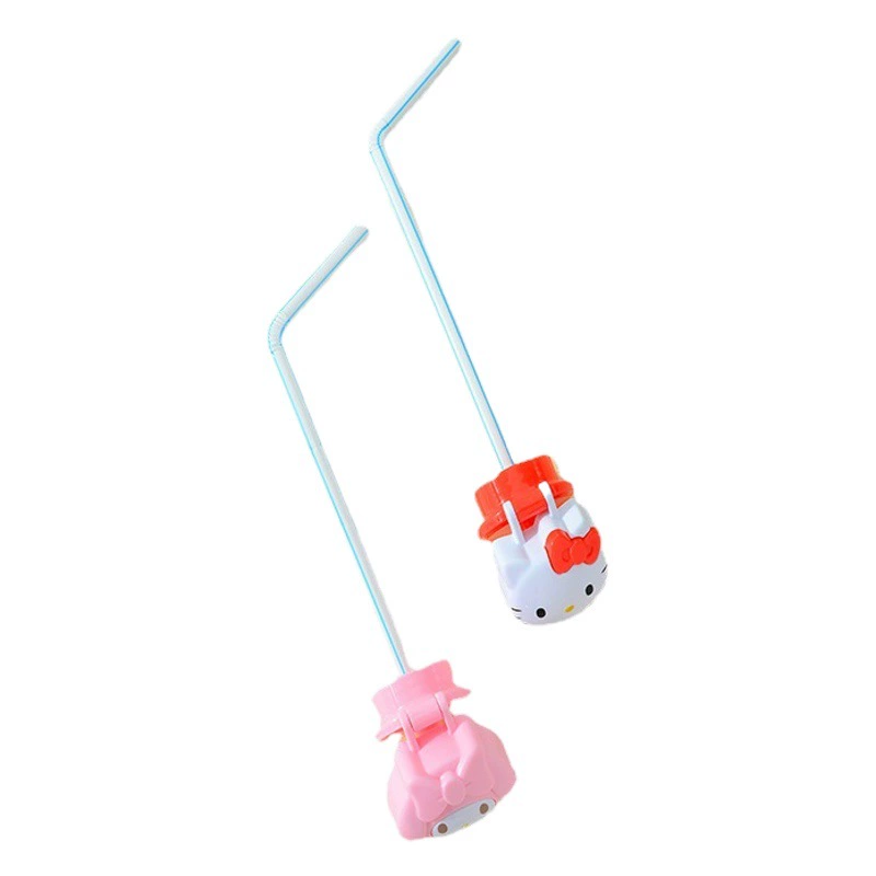 Sanrio HelloKitty соломенная крышка для бутылки с напитками сменная крышка Мелодия детская задыхаемая мультяшная крышка от бутылки