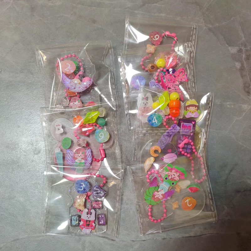 咕卡塑料包裝袋自封袋透明OPP自粘袋小配件吧唧袋