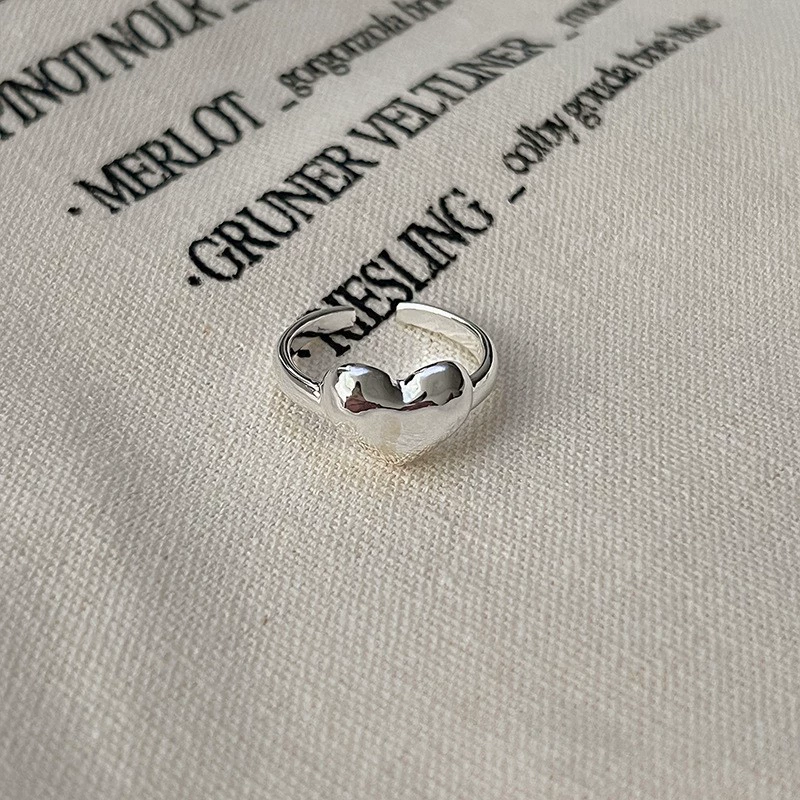 Adjustable Ring, 925 Silver Sample, Universal Fit, Light Luxury Style