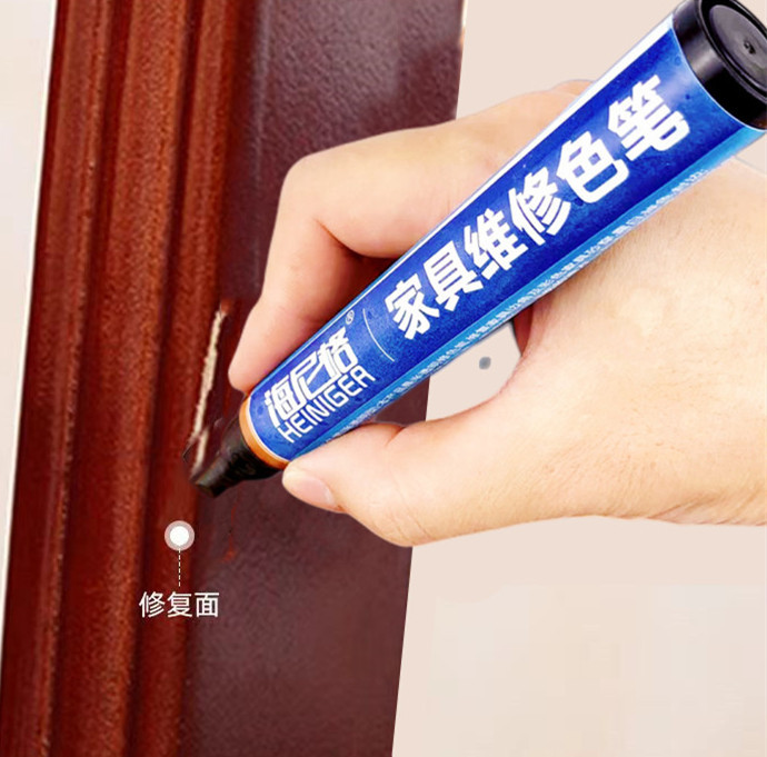 Touch-up Paint Pen, Wide-head Color Filler Pen for Scratch Repair, Furniture Chip White Exposed Repair Pen, Paint Surface Scratch Fix