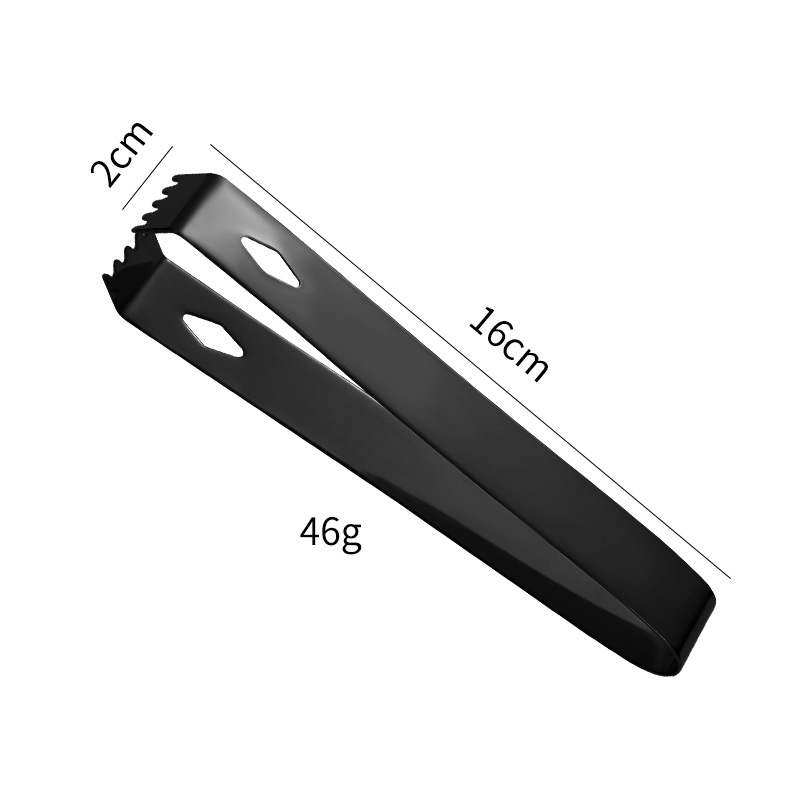 304 스퀘어 아이스 클립-블랙