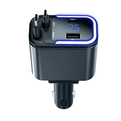 Type-C USB Digital Display, Multi-Functional – Mobil şarj cihazları