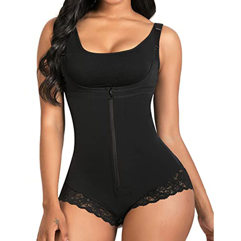 New bodysuit shapewear, tummy control, hip lift, slimming underwear, body shaping bodysuit, triangle zipper shapewear