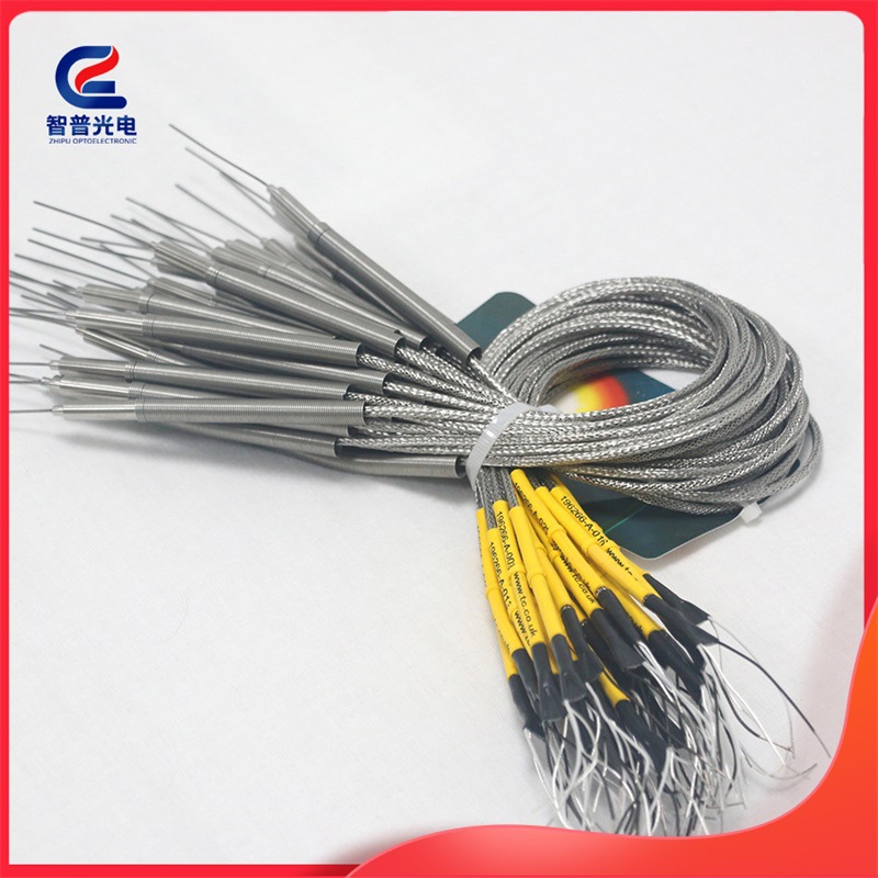 铠装热电偶厂家供应PT100铠装热电偶测温线J型热电偶传感器