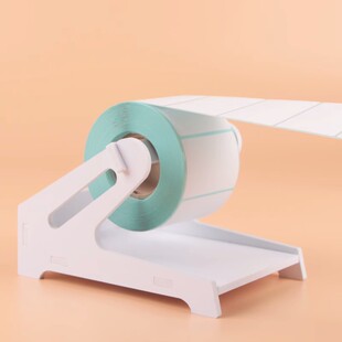 Tag Washable Label Roll Digital Universal Thermal Receipt Storage Box Holder External Label Paper Printer Express Receipt