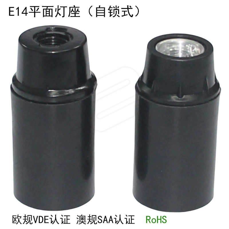 Европейская сертификация VDE Сертификация Австралийская сертификация SAA Сертифицированная блокировка E14 самофиксируем световую головку лампы седла металлический зуб электрический деревянный зуб