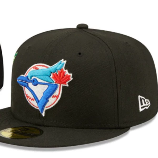 Простая кепка размера Toronto Blue Jays закрытая бейсболка солнцезащитная козырек вышивка на шапке