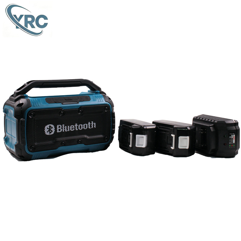 21V Litium Batareyalı Bluetooth Dinamik, USB, Makita Batareya Yuvası