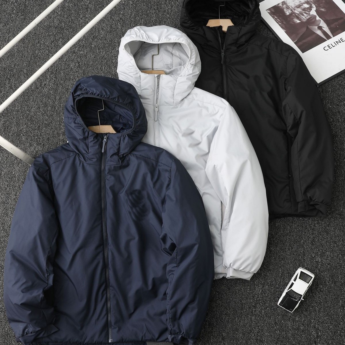 Birdhouse Same Style 25Th Anniversary New Astro Boy Cotton Jacket Sv Winter Windproof Outdoor Cycling Hiking Jacket for Men and Women