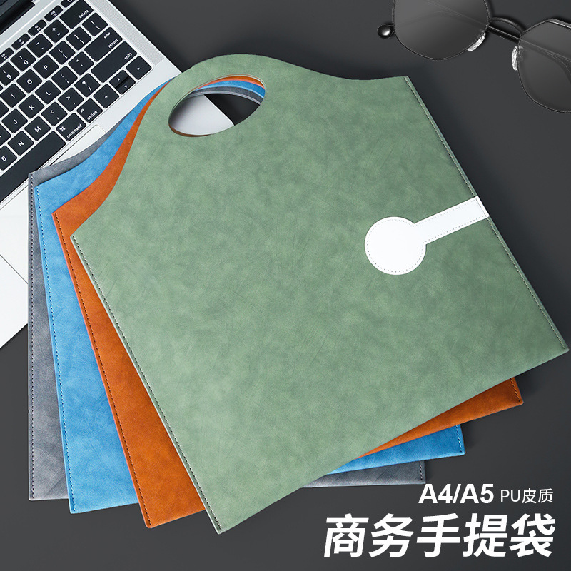 ビジネス革書類袋a4書類袋書類袋手提げブリーフケース契約収納袋カスタム印刷可能ロゴ|undefined