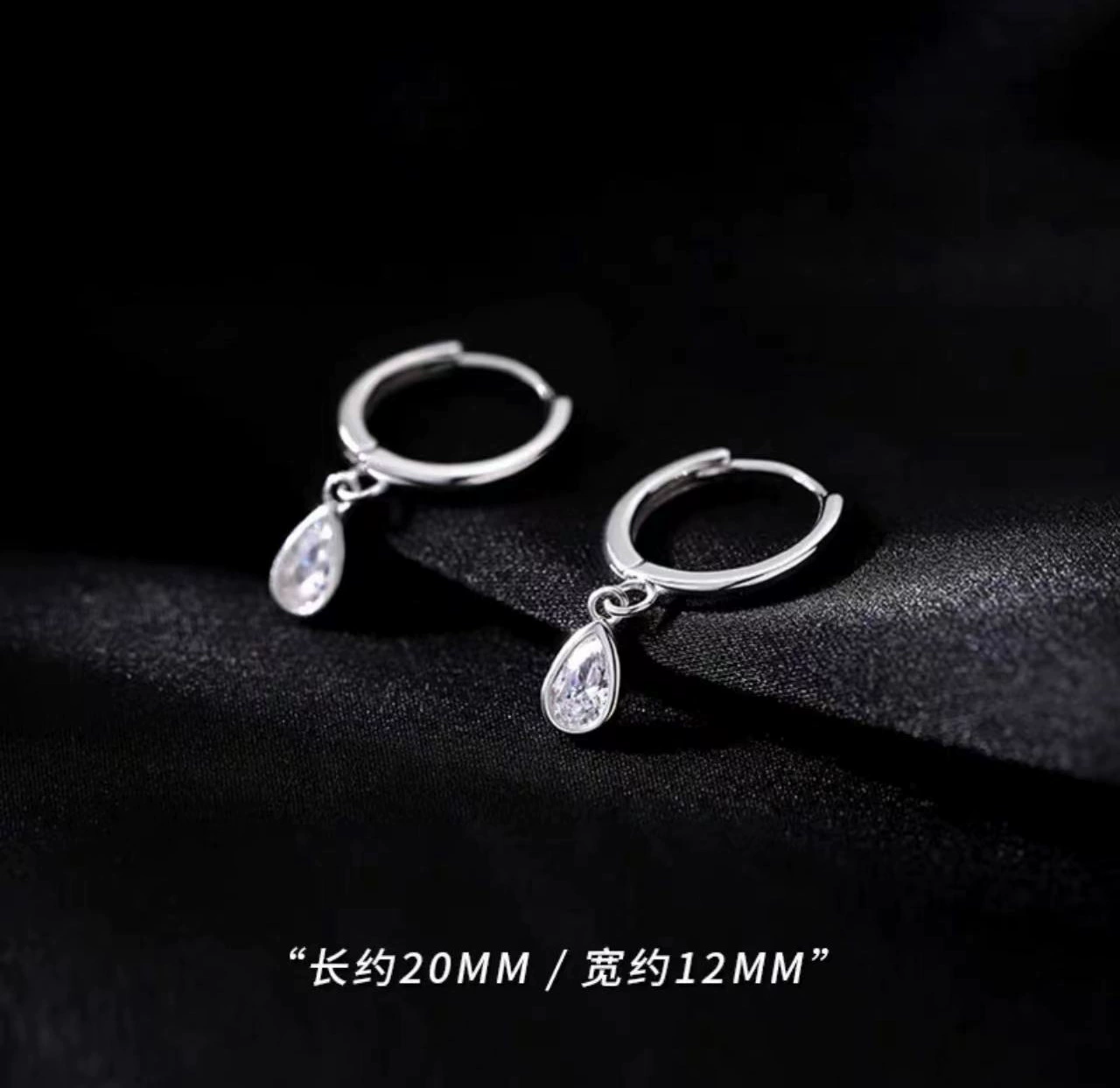 Серьги с серебряным штифтом, летние серьги, серебро 925