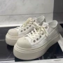新款厚底休闲2026帆布鞋