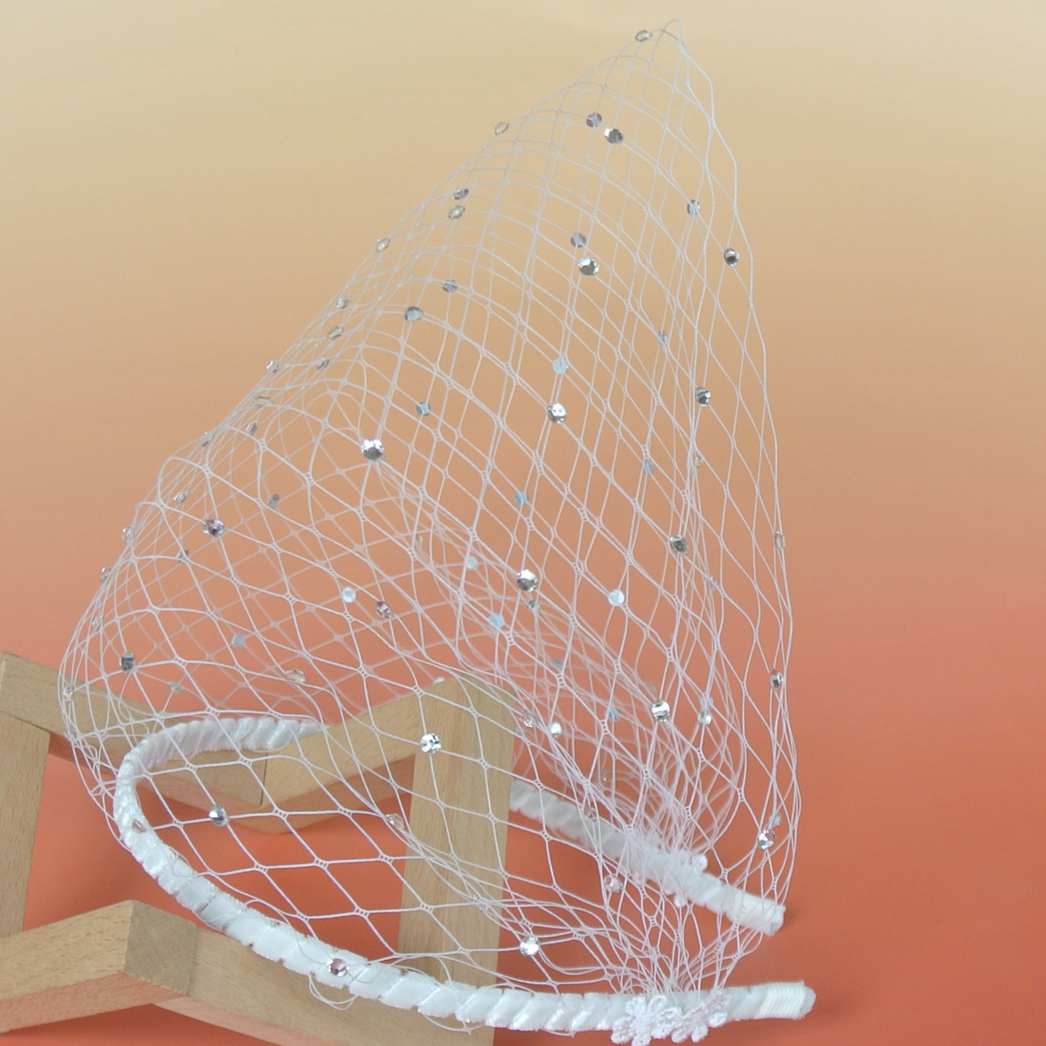 Europa y América Negro diamante velo diadema Amazon AliExpress al por mayor rhinestone velo accesorios para el cabello accesorios nupciales de la vendimia