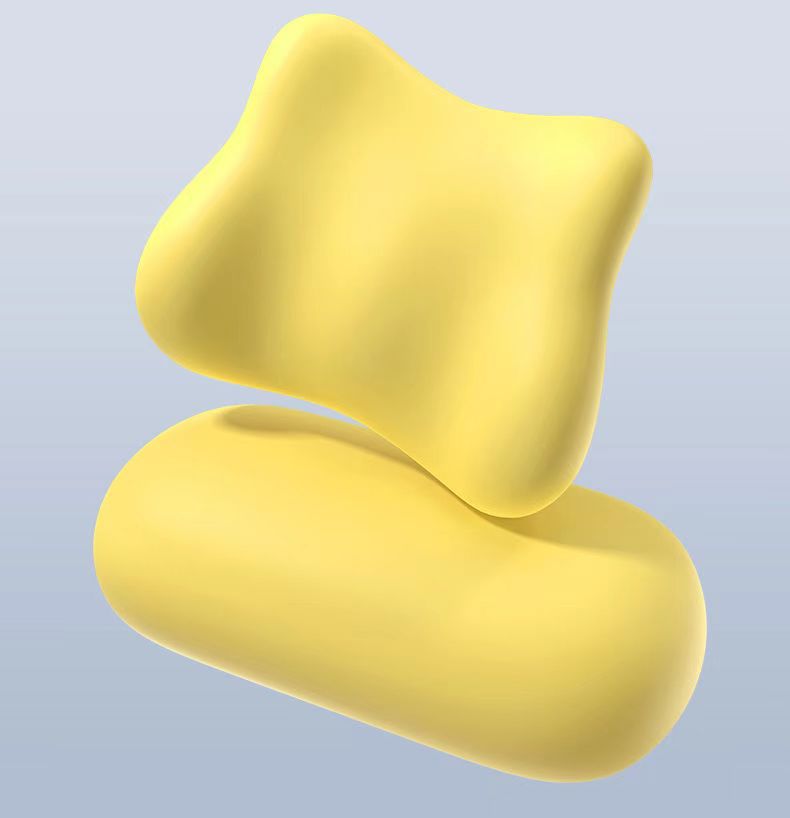 Waist Support Office Waist Protection Cushion Seat Waist Support Backrest Cushion Memory Cotton Car Waist Pad Sedentary Waist Protection