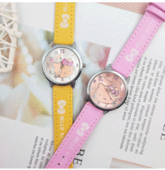 新品兒童女孩卡通女生學生電子手錶跨境亞馬遜抓抓機禮品