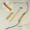 Wooden bow and arrows, weapon, toy, 80cm, wholesale