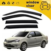 Подходит для дождевиков на двери Toyota LIVA ETIOS 10-11, дождевиков на окнах, дождевиков, модифицированного декора.