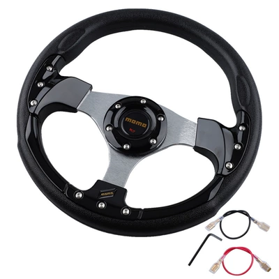 Momo Car Modified Steering Sükan sisteminin digər hissələri - black