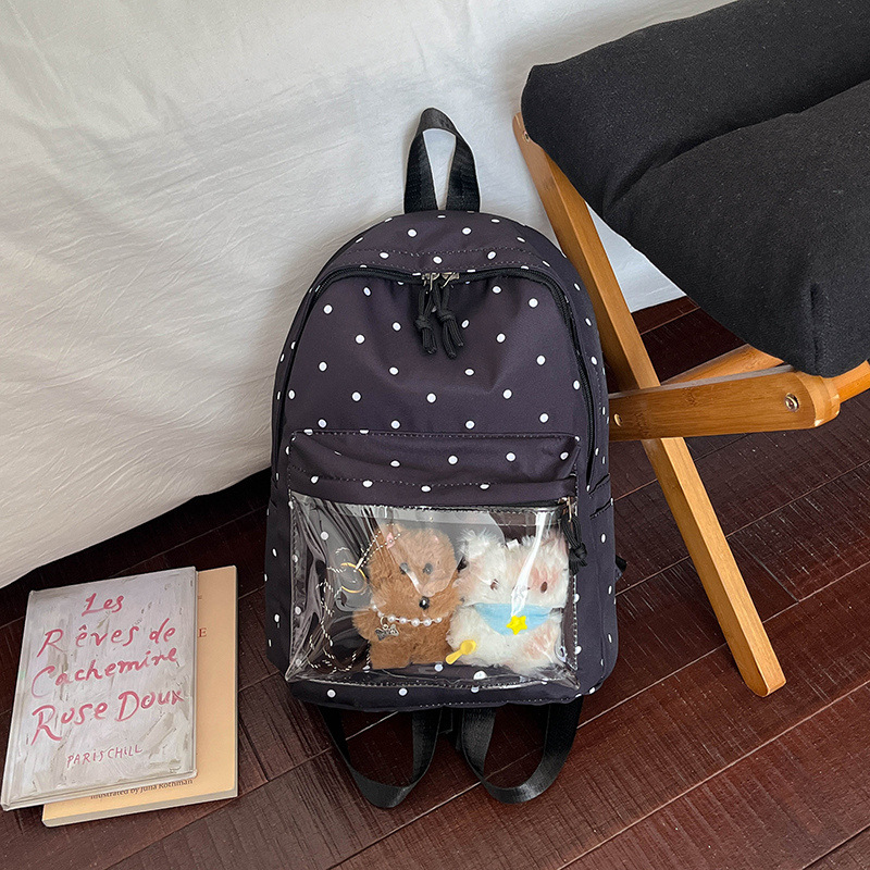 Nueva moda mochila de moda para mujeres fresca dulce gran capacidad de moda ocio para estudiantes de clase mochila simple
