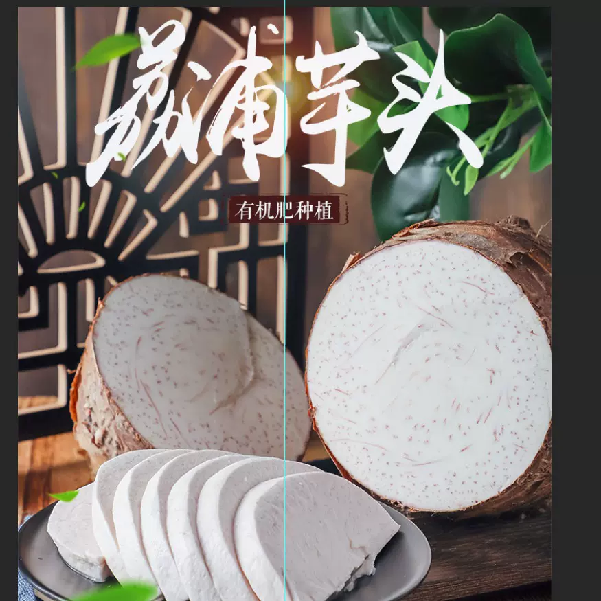 正宗广西荔浦芋头特大槟榔芋香芋毛芋批发 种植基地新鲜采挖直发