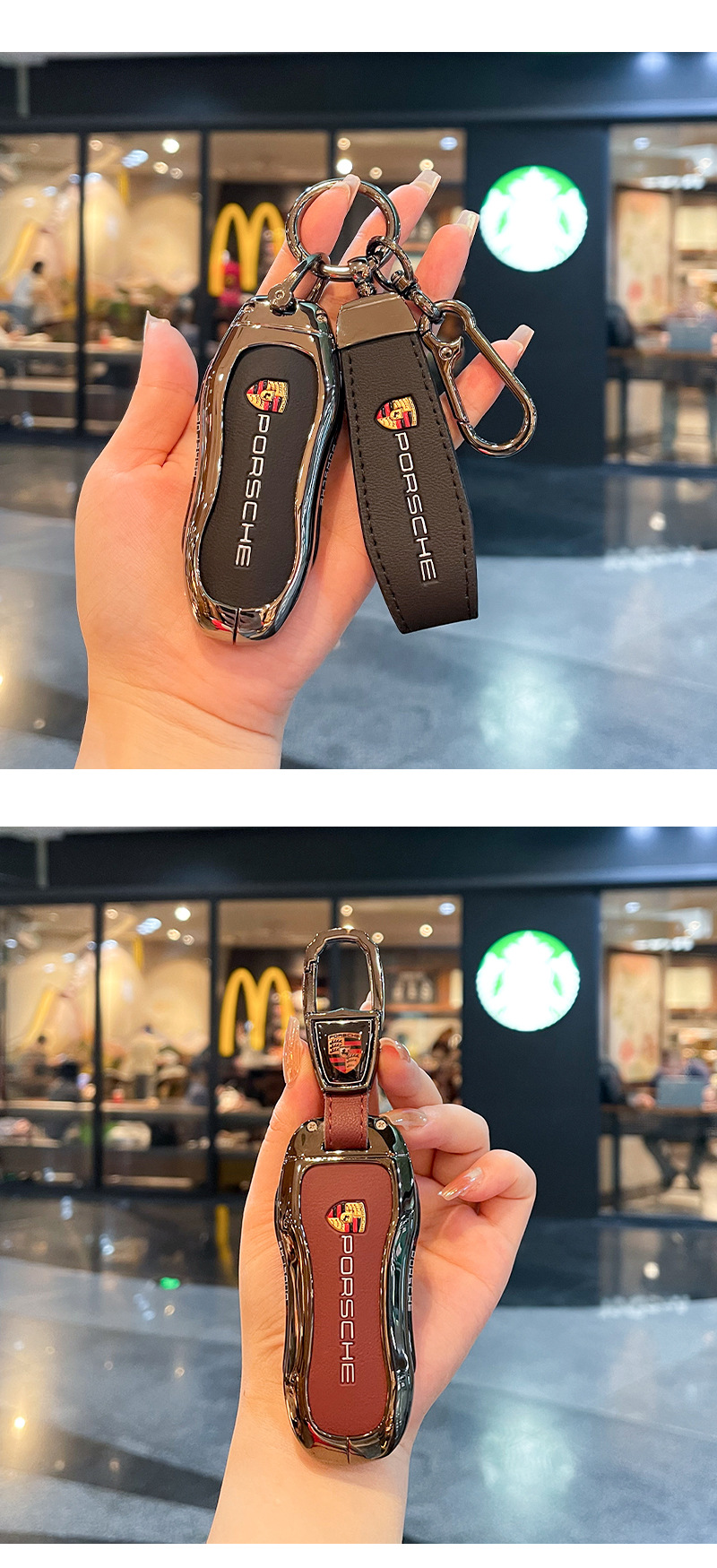 Suitable for Porsche Key Shell Panamera 911/922/Taycan/718 Protective Case