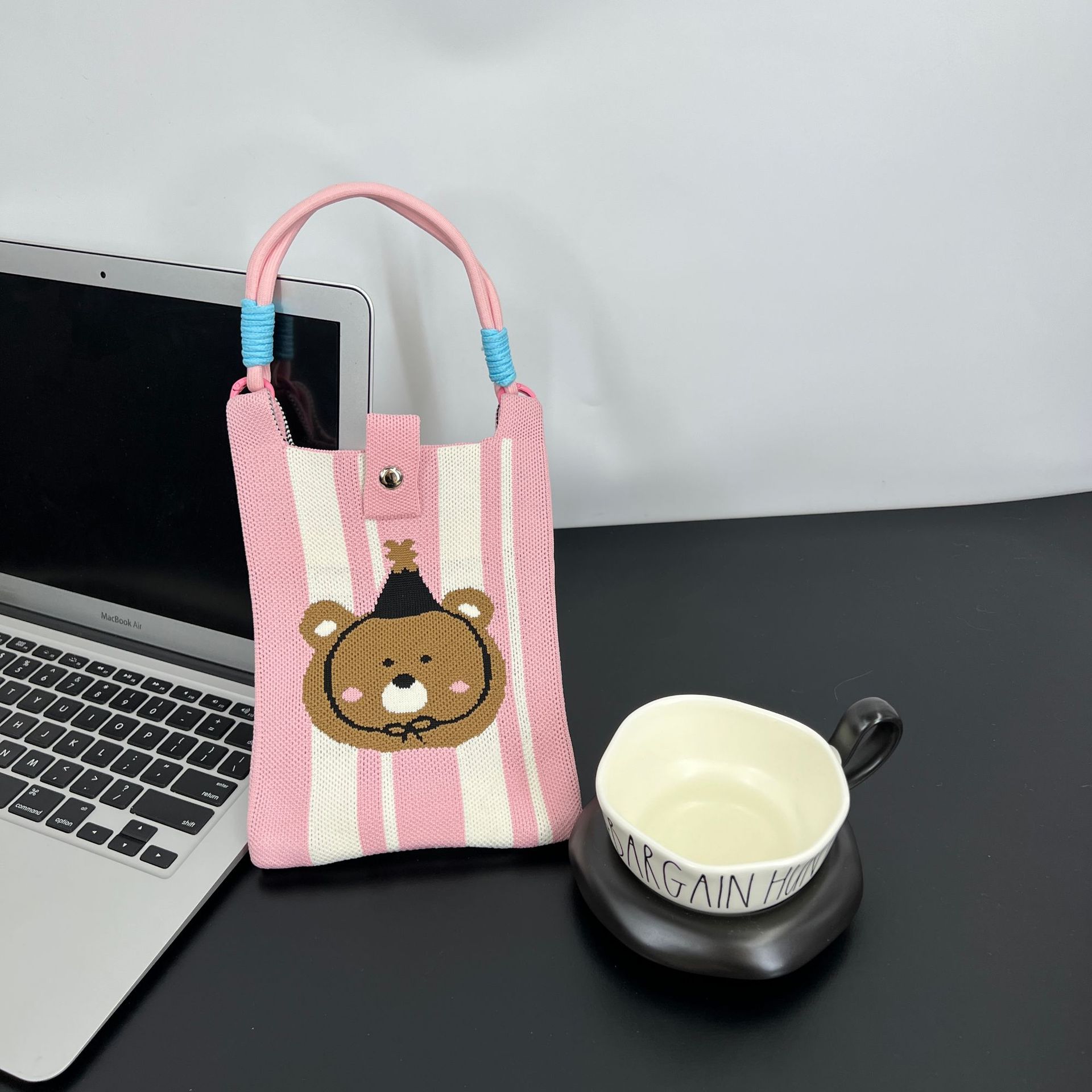 H-02 대마줄 당면곰 + 연분홍 대마줄