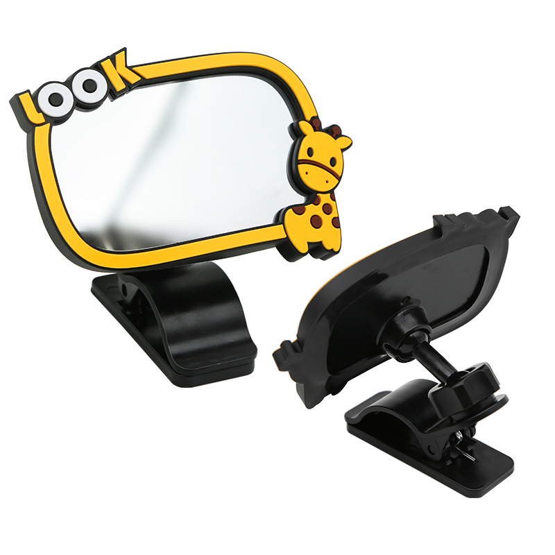 Qìchē – Car Baby Rearview Large field of view rear view auxiliary mirror - 3r-2261-deer-style